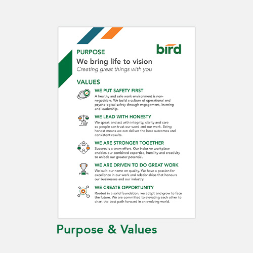 Purpose & Values