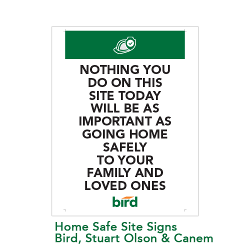 Home Safe Signs