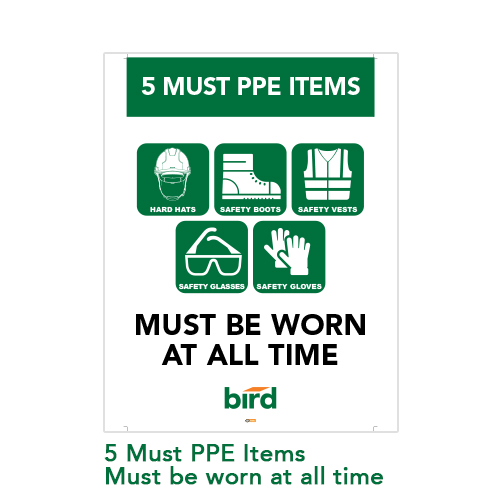 Five Must PPE Items