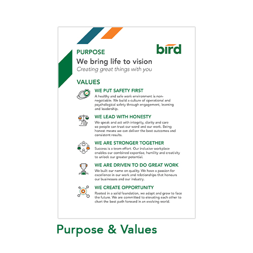 Purpose & Values