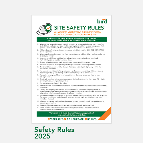 Safety Rules