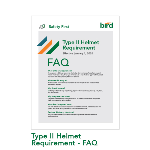 Type II Helmet Requirement-FAQ
